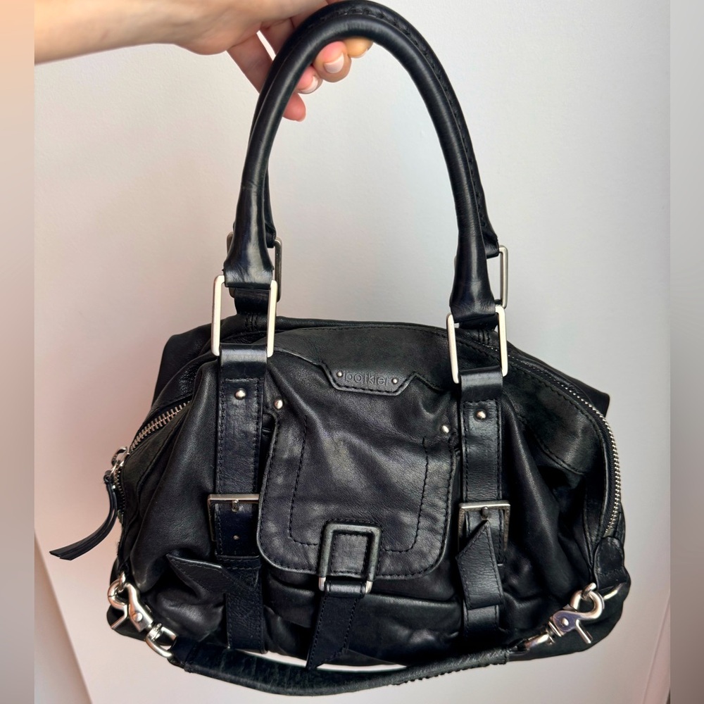 Black leather Botkier handbag